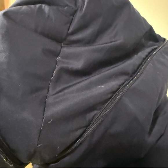 Patagonia Women’s 80% Goosedown Puffer Jacket Size Small Navy Blue - Picture 13 of 13